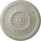 Ekena Millwork Temple Ceiling Medallion (Fits Canopies up to 9 1/4"), 24"OD x 1 5/8"P, Pot of Cream Crackle CM24TEPCC - alternate 1